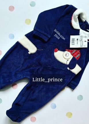 Теплий велюровий чоловічок ovs