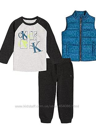 Calvin klein оригинал брюки с начесом 110,116,122