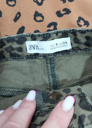 Zara, джинсовая юбочка на 8 лет3 фото