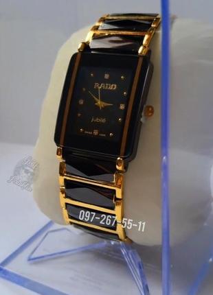 Часы rado integral jubile gold and silver6 фото