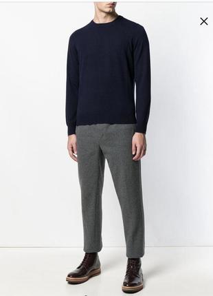 Пуловер из тонкой шерсти дорогой бренд англии savile row размер xl3 фото