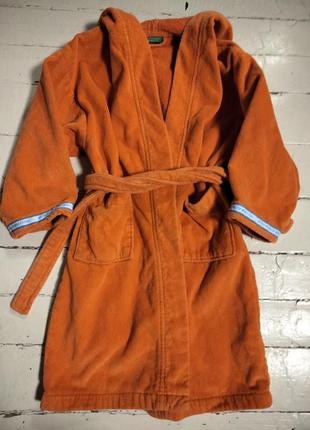 Халат махровый банный р 116 benetton