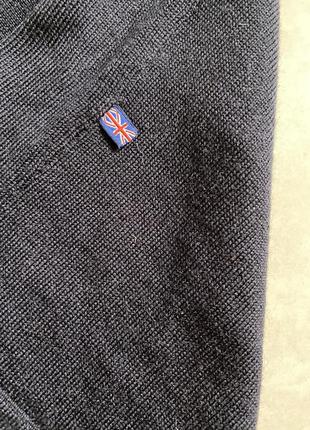 Пуловер из тонкой шерсти дорогой бренд англии savile row размер xl10 фото