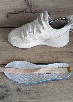 Белые кроссовки б/у адидас adidas u-path run 37-38 р 24 см7 фото
