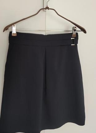 Стильная юбка на подкладке с высокой посадкой от резервд4 фото