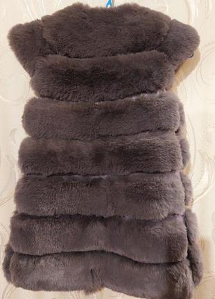 Детская меховая жилетка