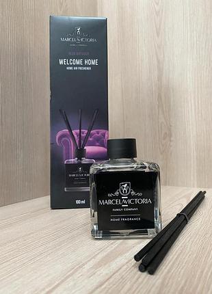 Ароматизатор для дому та офісу 100ml marcelavictoria reeddiffuser welcome home ласкаво просимо додому