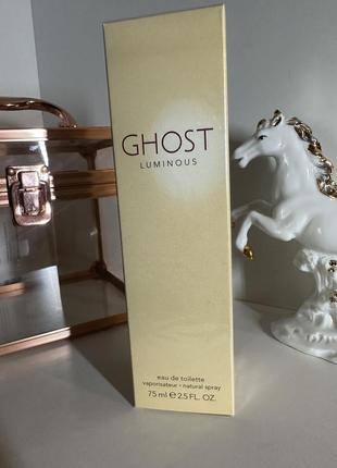 Жіночий парфум ghost luminous (гост люминус) 75 мл