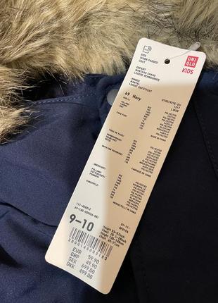 Дитяча парка uniqlo 9-106 фото