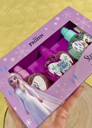 Frozen disney подарочный набор для девушек 3в12 фото