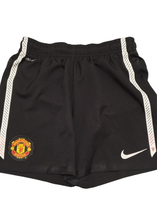 Детские/подростковые спортивные/футбольные командные шорты manchester united nike dri-fit1 фото