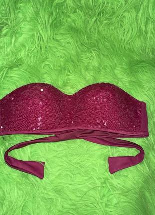 Верх від купальника в паєтки calzedonia cobey