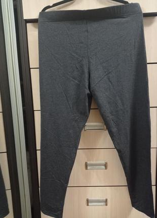 Мягкие фирменные катоновые  штаны, лосины.батл.3 фото