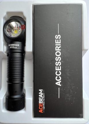 Ліхтар acebeam h15 v2.0 cree xhp70.2 6500 k холодний білий