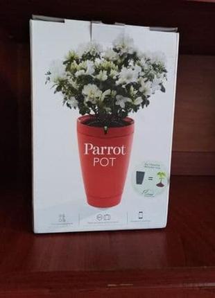 Новый в упаковке!чудесный подарок или для себя !!!!смарт горшок для цветов. parrot pot.4 фото