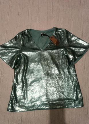 Новая праздничная блузка с пайетками 9812 phase eight, сток