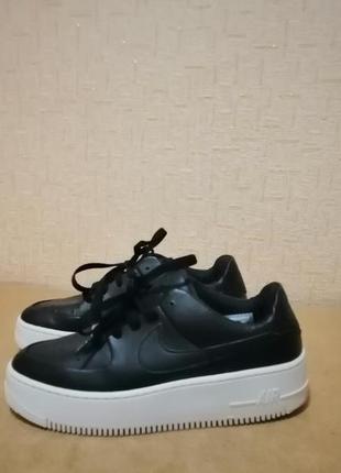 Кросiвки nike air force 1 sage low black