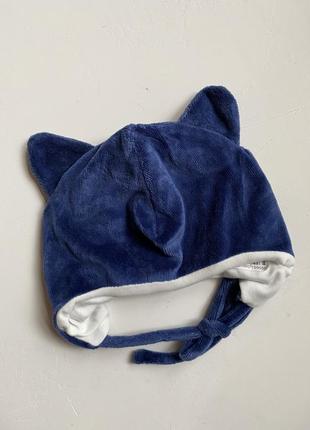 Велюрова шапочка для малюка