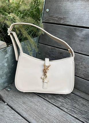 Yves saint laurent hobo milk сумка жіноча girl