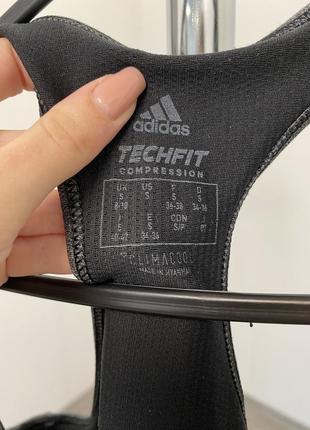 Спортивный женский женский женский кроп топ топик для бега для спорта adidas3 фото