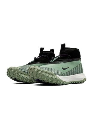 Чоловічі кросівки nike acg mountain fly gore-tex green black5 фото