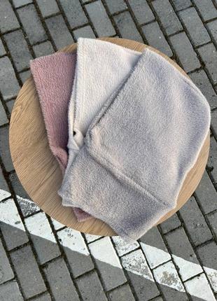 Капор женский теплый