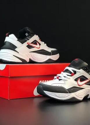 Зимние кроссовки на флисе nike m2k tekno1 фото