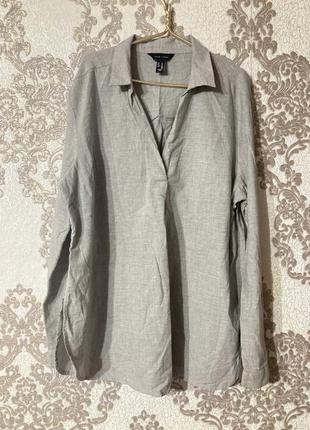 Хлопковая рубашка длинный и короткий рукав