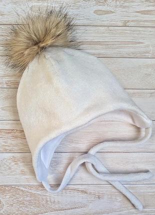 Дитяча зимова шапка