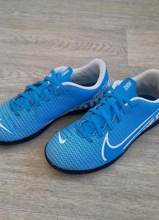 Футзалки бампы nike jr vapor 35 размер1 фото