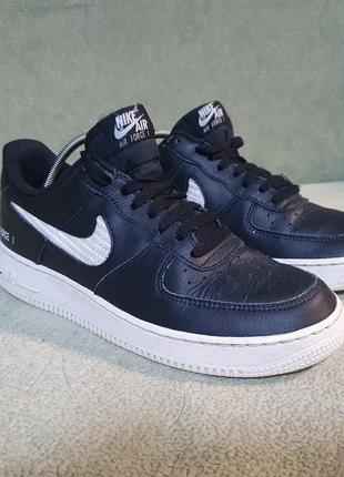 Nike air force 1 07 leather blue hot sale