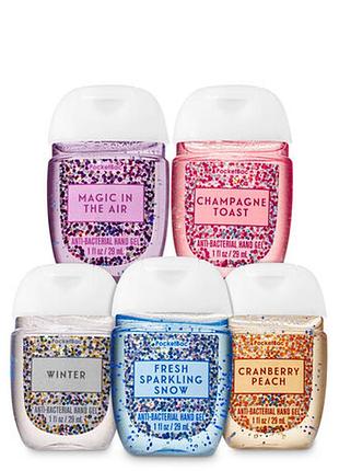 Набір санитайзеров fresh від bath and body works usa, гель для рук, дезінфектор