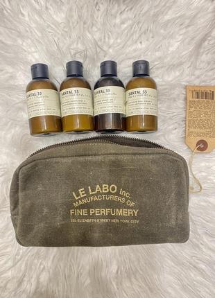 Le labo santal 33 набор с косметичкой4 фото