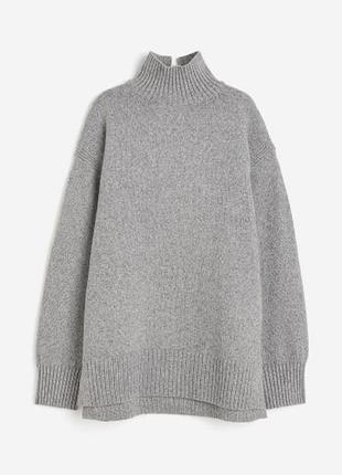 Светр кофта з розмірами h&m hm 34 xs 36 s 38 m сіра