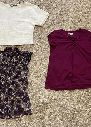 Блузки футболка