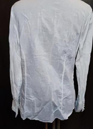 Рубашка блуза с жемчужными пуговицами4 фото