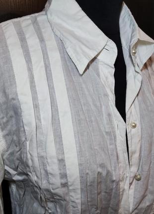 Рубашка блуза с жемчужными пуговицами2 фото