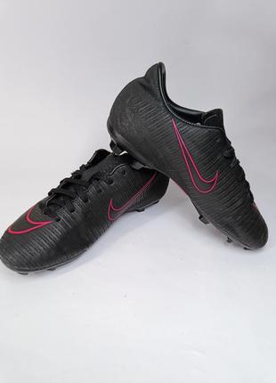 Дитячі футбольні бутси футзалки копки найк nike mercurial vapor xi fg6 фото