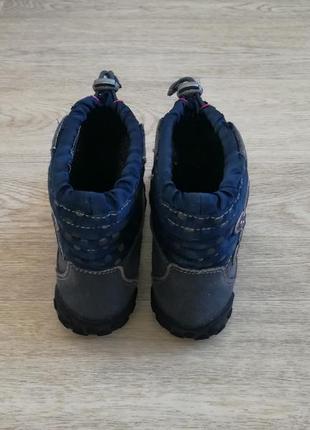 Термо ботинки кожаные geox amphibiox 26 размер9 фото