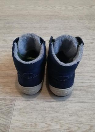 Термо ботинки зимние кожаные superfit gore-tex 24 размер8 фото