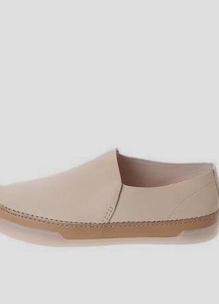 Р.39.5 clarks кожаные слипоны оригинал6 фото