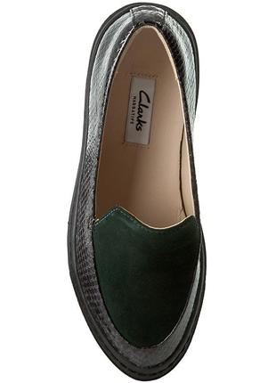 Р.39.5 clarks кожаные слипоны оригинал3 фото