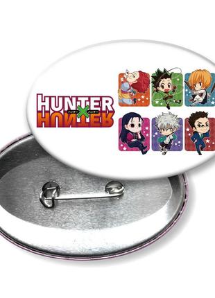 Охотник х охотник hunter x hunter хантер х хантер значок