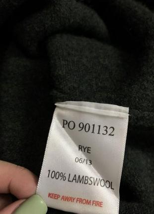 Шерстяной пуловер toggi свитер шерсть англия оверсайз размер м-l v-вырез классический