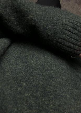 Шерстяной пуловер toggi свитер шерсть англия оверсайз размер м-l v-вырез классический