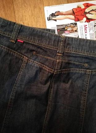 Стильная джинсовая юбка (деним)4 фото