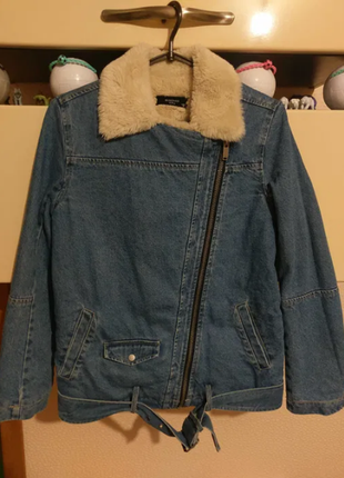Женская утепленная куртка-шерпа от reserved