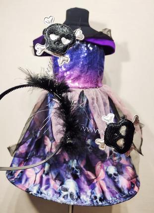 Платье на хелловин, halloween хеллоуин платье ведьмочки, волшебницы волшебницы велдьмочки1 фото