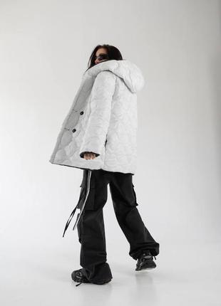 Очень крутая зимняя двухсторонняя куртка 🔥7 фото
