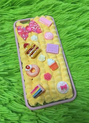 Оригинальный чехол на iphone 6/6s конфеты, сладости